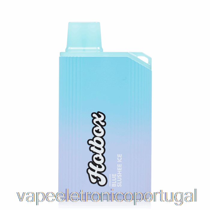 Vape Eletronico Puff Marcas Hotbox 7500 Gelo Raspado Azul Descartável